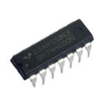 SN74HC00N Quad 2-Input NAND Gate IC in a DIP-14 package