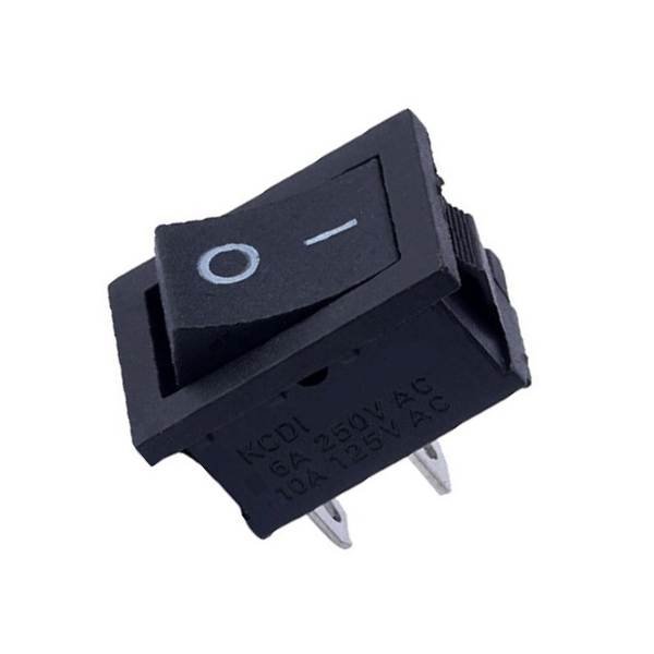 2 Pin Mini Rocker Switch SPST ON/OFF Switch