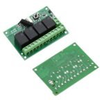 4 channel RF wireless relay remote control transmitter receiver module for IoT automation projects