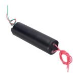 pulsed high voltage arc discharge visible between output terminals at 10mm gap distance