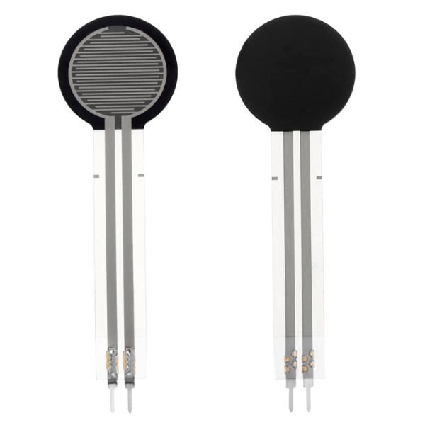 FSR-402 force sensitive resistor pressure sensor round disc front view