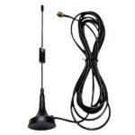 6dBi SMA antenna magnetic base spring 698-2700MHz close up view