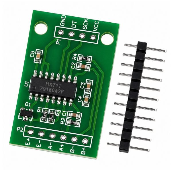 HX711 Dual Channel 24-Bit Load Cell Weight Sensor Module