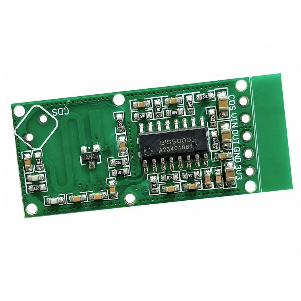 RCWL-0516 Microwave Radar Sensor Module 3.18GHz front view