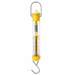 Tubular Spring Balance transparent body hanging scale front view