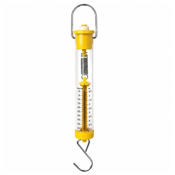 Tubular Spring Balance transparent body hanging scale front view