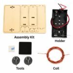 DIY Wooden Electromagnetic Motor Kit for Science Experiments - Image 4