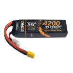 11.1V BONKA 4200mAh 35C 3S LiPo Battery Pack for high-power RC drones