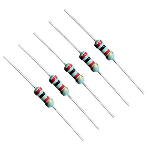 2K Ohm Resistor 1/4W (Pack of 5)