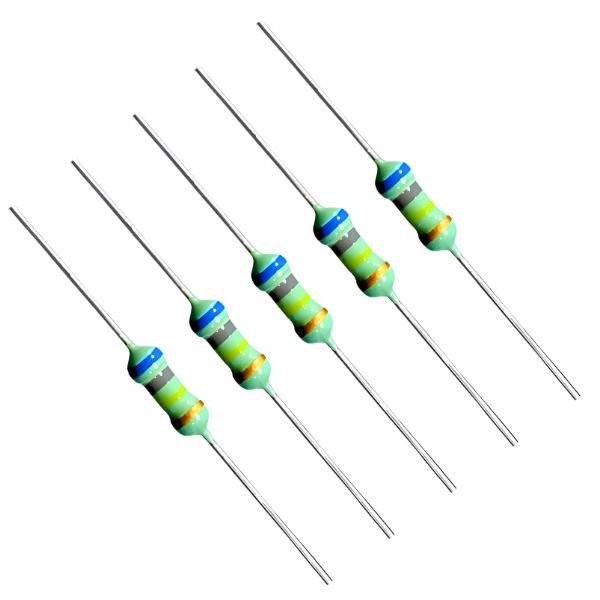 680K Ohm Resistor 1/4W (Pack of 5)
