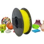 Yellow Color Premium PLA 3D Printer Filament 1.75mm 1kg - Image 3