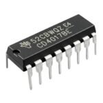 A CD4017BE Decade Counter IC DIP-16 Logic IC for low power operation