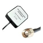 sma antenna connector close-up showing SMA-Male plug thread and coaxial cable end detail