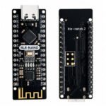 BLE-Nano 4.2 development board back side showing PCB traces and solder pads
