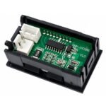 DC ampere meter digital 100V 100A dual LED panel display top view