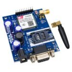 SIM800A AE GSM GPRS Module With SMA Antenna | RS232 Interface