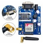 SIM900A GSM module RS232 UART I2C SMA connector standard SIM slot