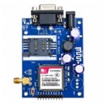 SIM900A AE GSM GPRS module SIMCom SIM900A chipset top layout view