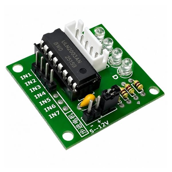 ULN2003A Stepper Motor Driver Module Board front view