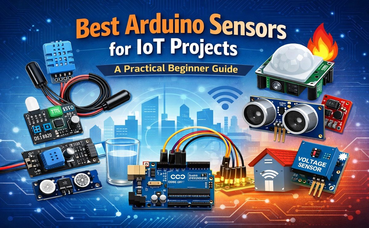 Choosing the Right Temperature Sensor & IoT Sensors for Beginners