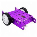 2WD Aluminum Smart Robot Car Chassis Kit DIY front view