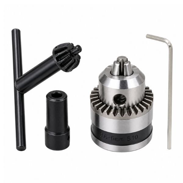 B10 Drill Chuck Set 0.6–6mm for 775 Motor 5mm Shaft