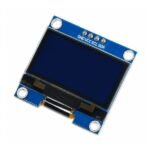 1.3 Inch I2C 4-Pin Blue OLED Display Module