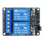 2 Channel 5V Relay Module Optocoupler 3.3V 5V