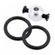 3.17mm Prop Saver With Band Aluminum O-Ring front view