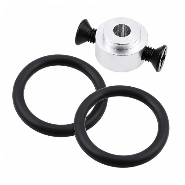 3.17mm Prop Saver With Band Aluminum O-Ring front view