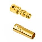 3.5mm Gold Bullet Plug Pair Motor ESC Brass