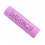 3.7V 2000mAh 18650 Lithium Rechargeable Cell for DIY electronics projects.