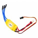 30A ESC Brushless Motor Drone RC Plane front view