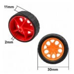 Toy car wheels India N20 micro robot desk project view