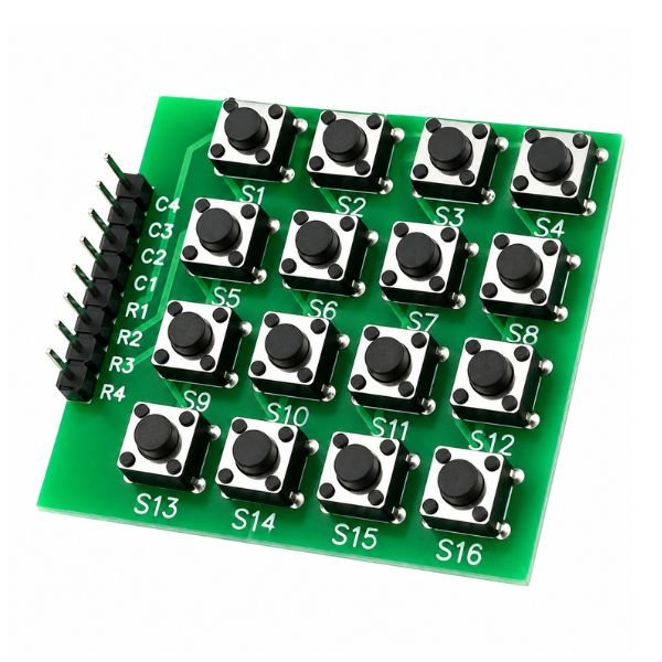 4×4 Matrix 16 Key Keypad Module