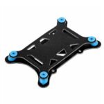 Anti vibration mount flight controller two plate rubber ball top