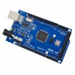 Arduino MEGA 2560 CH340 R3 Compatible Board with USB port, power jack, and extended pin headers