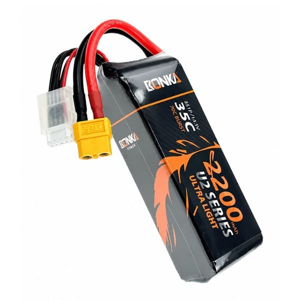 11.1V Bonka 2200mAh 35C 3S1P LiPo Battery U2 Series