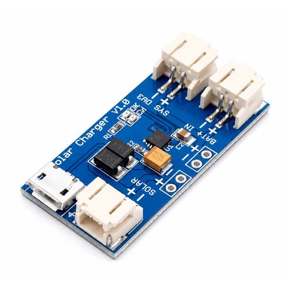 CN3065 Mini Solar LiPo Charger Board front view