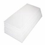 Depron Sheet (1000mm X 500mm) 5mm White RC Plane front view