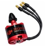 DJI 2212 920KV Brushless DC Motor for Drone CW Black Cap side view