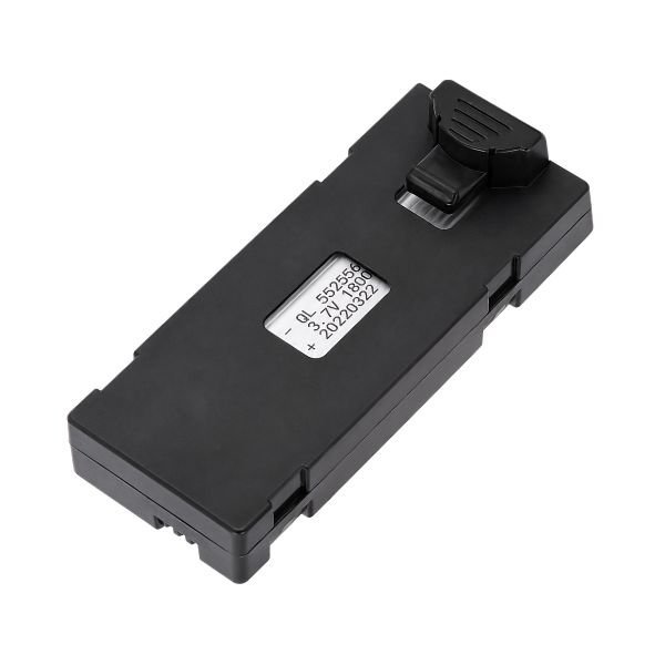 Drone Battery 1800mAh 3.7V E88 Drone Li-Ion side view