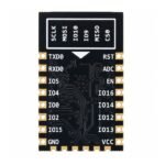 ESP-12F ESP8266 Serial WiFi Module back view castellated pads