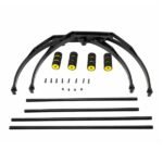 F450/F550 Frame Landing Gear Skid Black 190mm front view