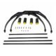 F450/F550 Frame Landing Gear Skid Black 190mm front view