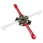 F450 Q450 Glass Fiber Quadcopter Frame Kit Red White front view