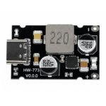 PD65W fast charging module 33x20mm 2mm thin top view