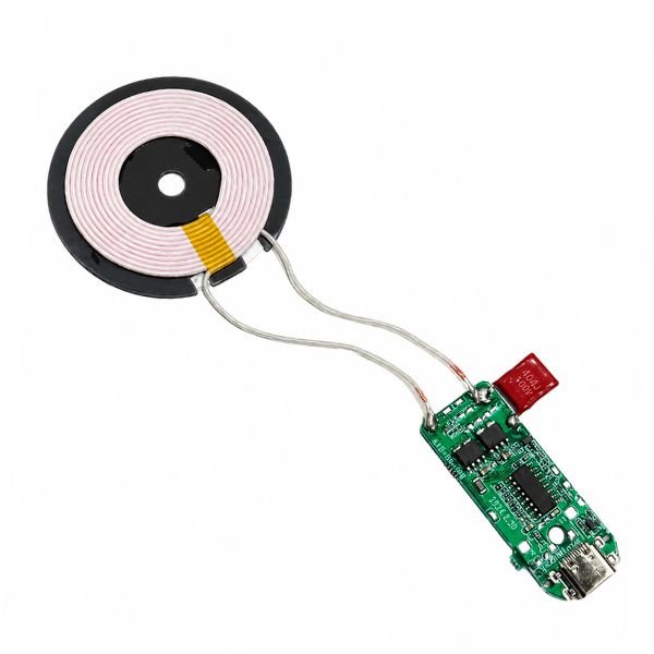 15W Fast Wireless Charging Transmitter Module Type-C front view
