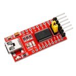 FT232RL USB to TTL Serial Adapter Module Red