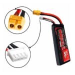 High Fly 2200mAh 3S 11.1V 35C LiPo Battery side view